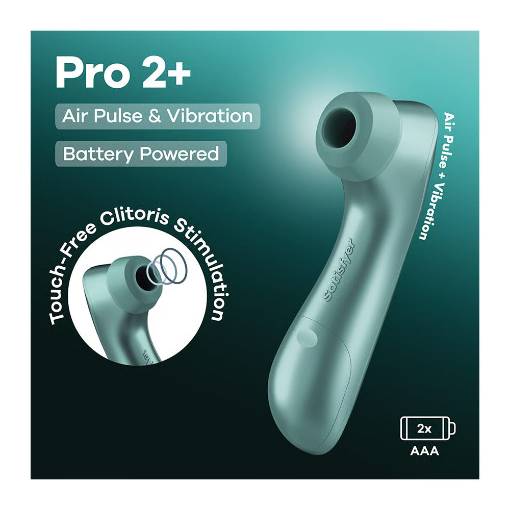 Satisfyer Pro 2+ Battery Air Pulse Clitoral Stimulator