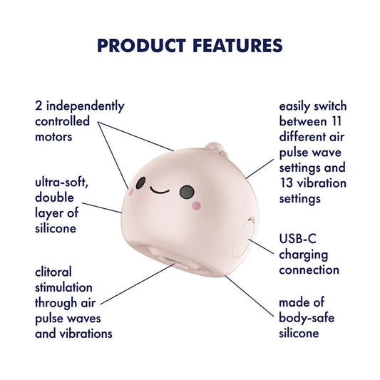 Satisfyer Mochi Air Pulse Clitoral Vibrator