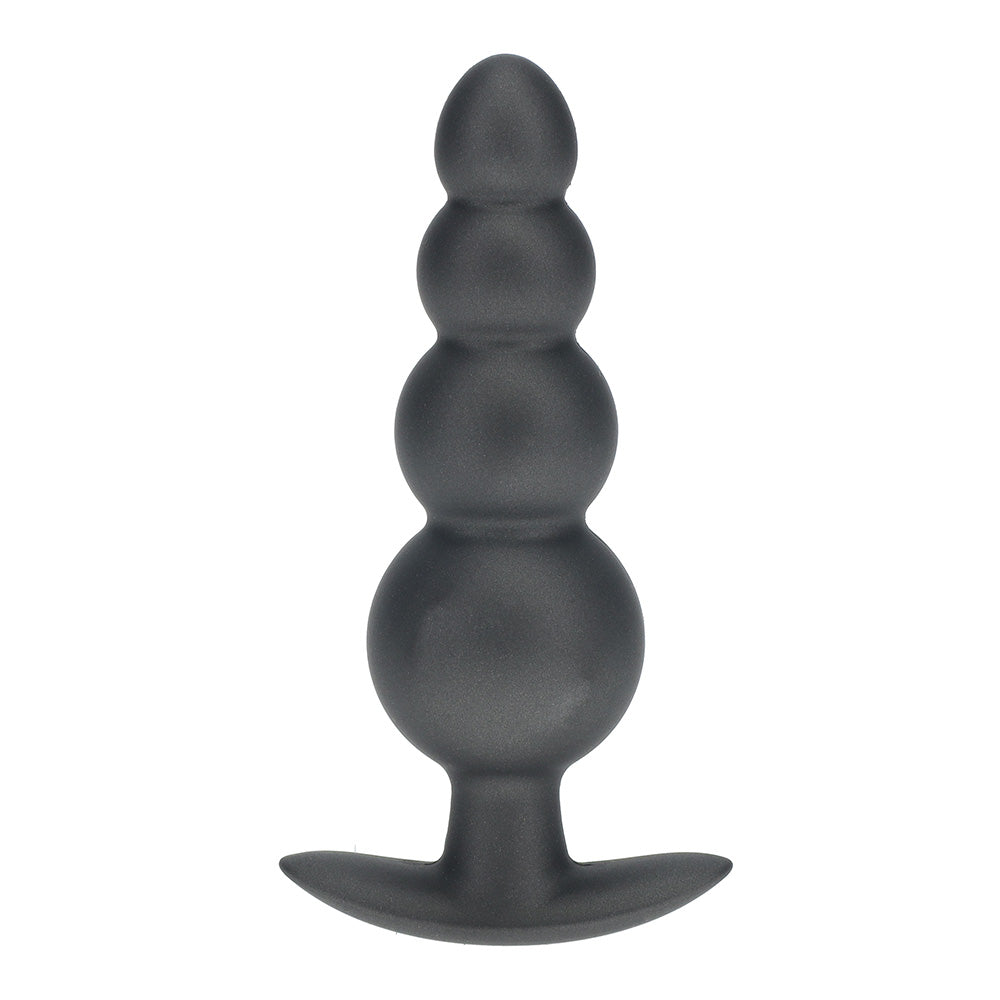 Shots Ouch! Smooth Silicone Beaded Anal Plug