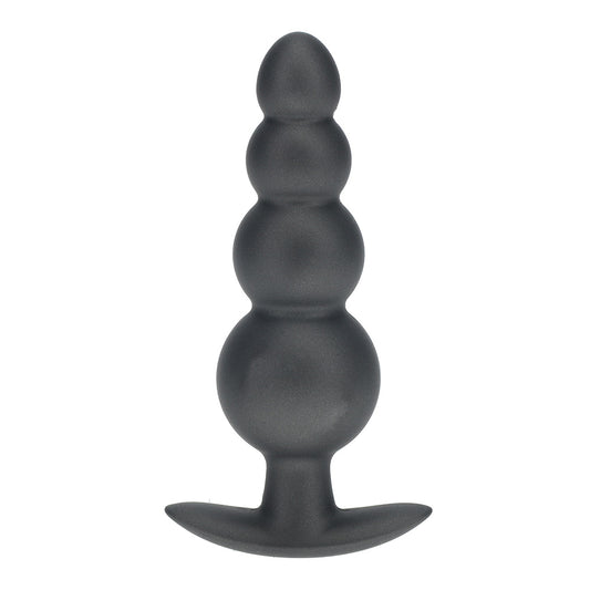Shots Ouch! Smooth Silicone Beaded Anal Plug