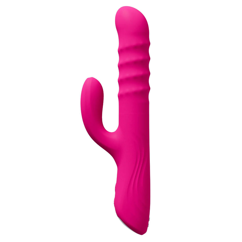 Lovense Velvo App-Controlled Rolling Bead Rabbit Vibrator