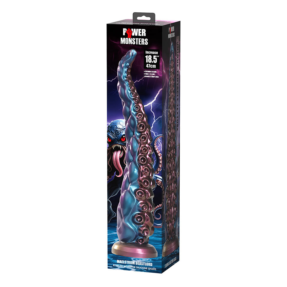 Power Monsters Maelstrom Beastload Rippled Dildo