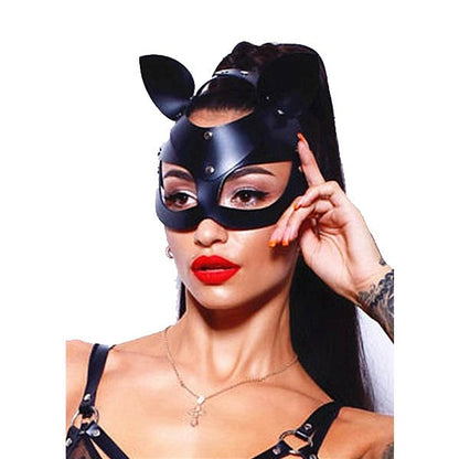 Ohyeah Lingerie Vegan Leather Cat Eye Mask
