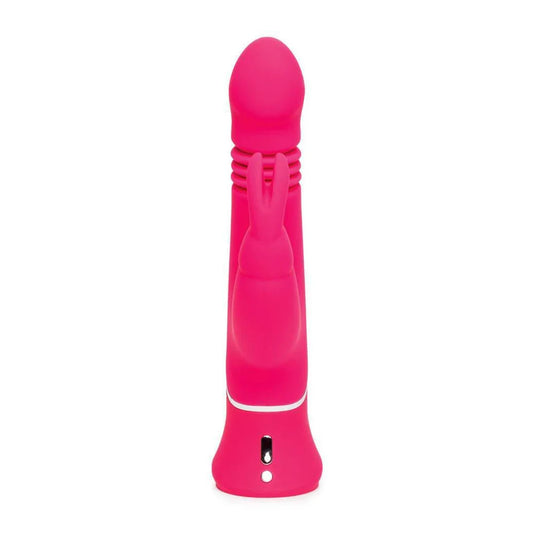Happy Rabbit Thrusting Realistic Rabbit Vibrator Pink