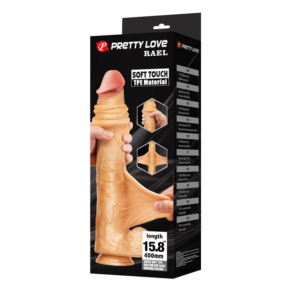 Pretty Love Rael 15.8 Inch Suction Cup Dildo