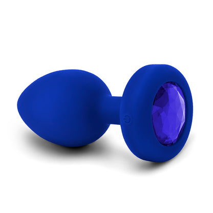 B-Vibe Vibrating Jewel Butt Plug - L/XL