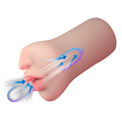 Amovibe Suction Kiss Sucking & Vibrating Masturbator