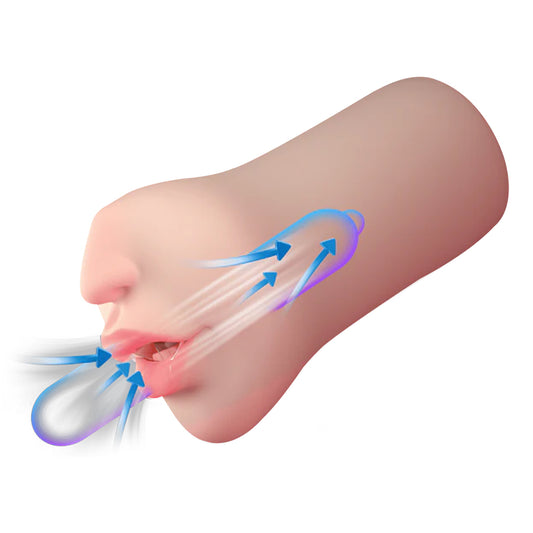Amovibe Suction Kiss Sucking & Vibrating Masturbator