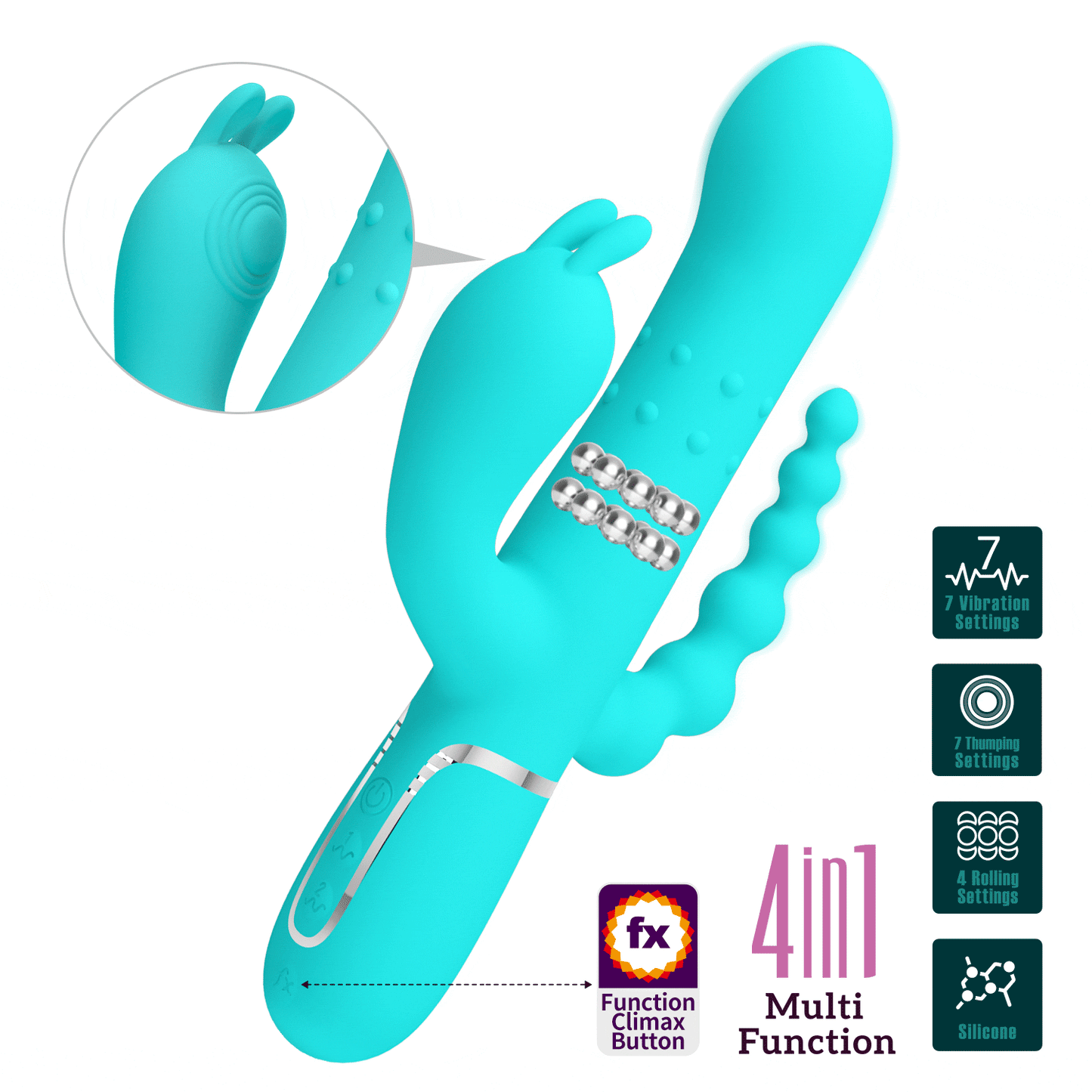 Pretty Love Cammy Twinkled Tenderness Rabbit Vibrator