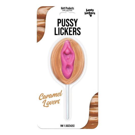 Hott Products Pussy Lickers Caramel Lollipop