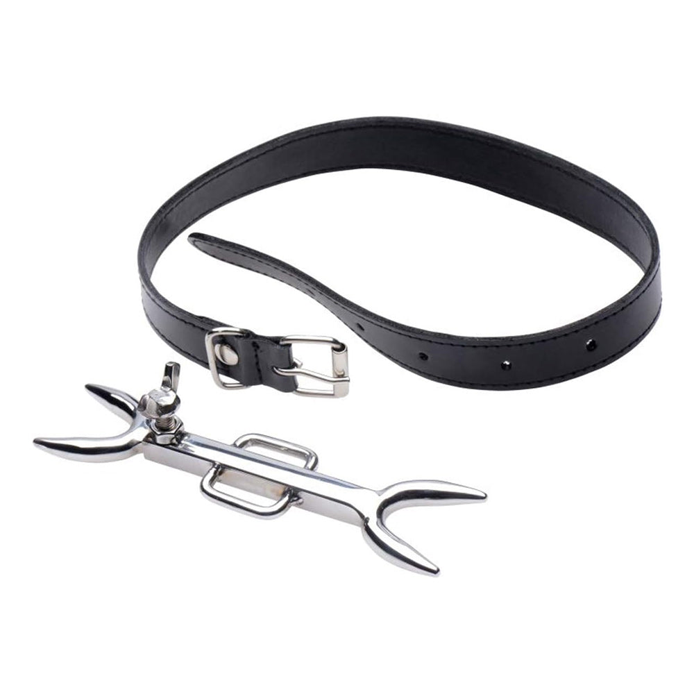 Triune Stainless Steel Heretic's Fork With Leather Strap