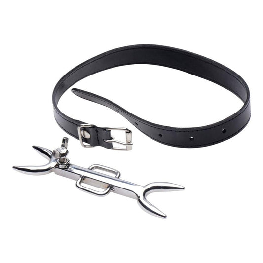 Triune Stainless Steel Heretic's Fork With Leather Strap