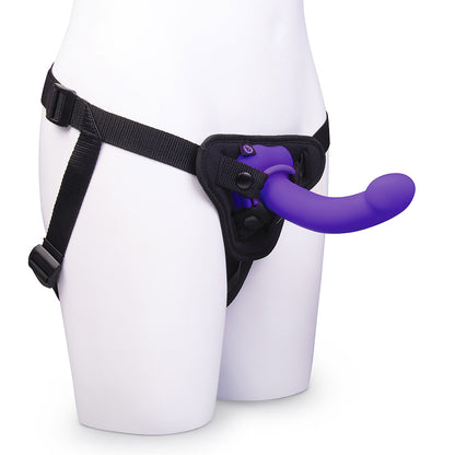 b-Vibe Vibrating Curved Strap-On Kit