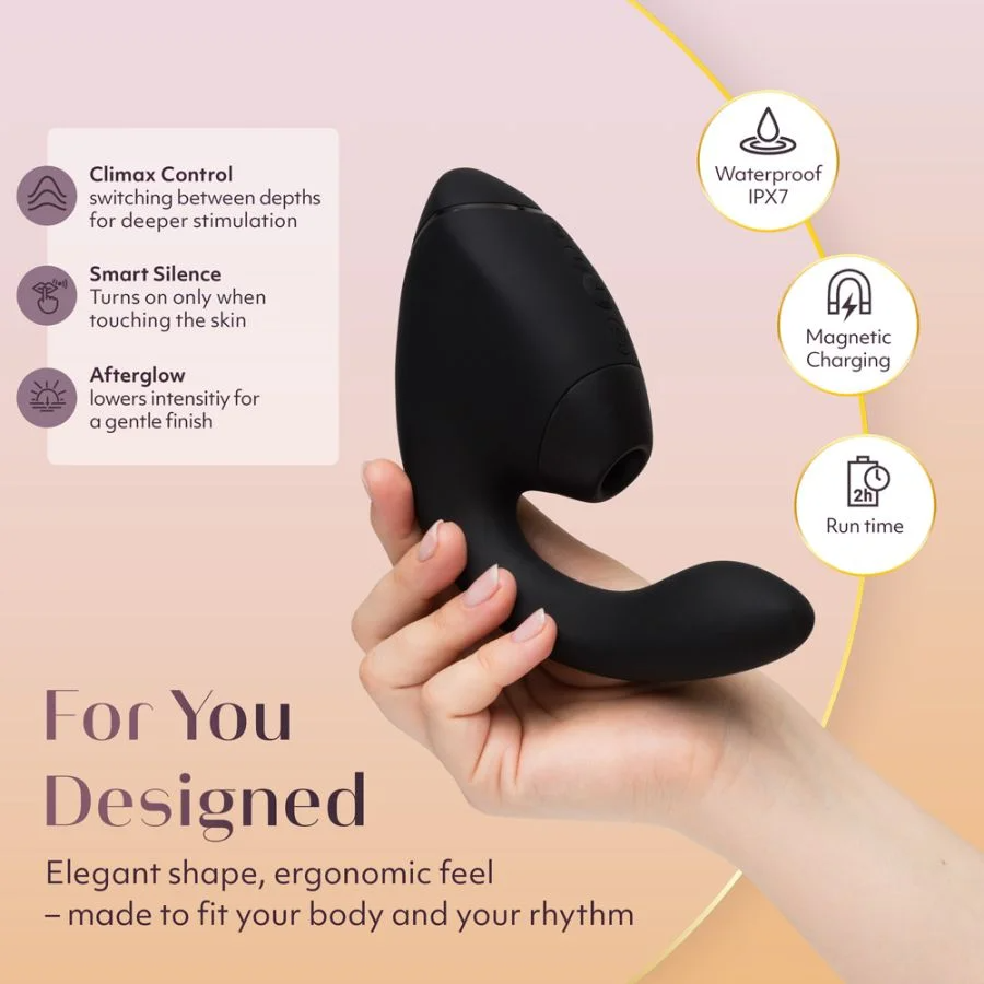 Womanizer Next Duo Air Pulse Rabbit Vibrator