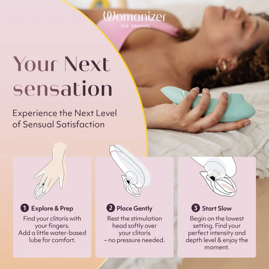 Womanizer Next 3D Pleasure Air Rechargeable Clitoral Stimulator