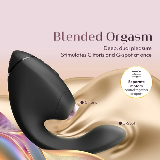 Womanizer Next Duo Air Pulse Rabbit Vibrator