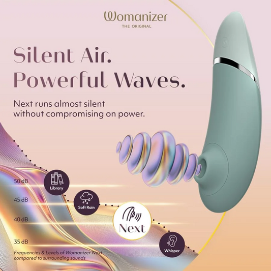 Womanizer Next 3D Pleasure Air Rechargeable Clitoral Stimulator