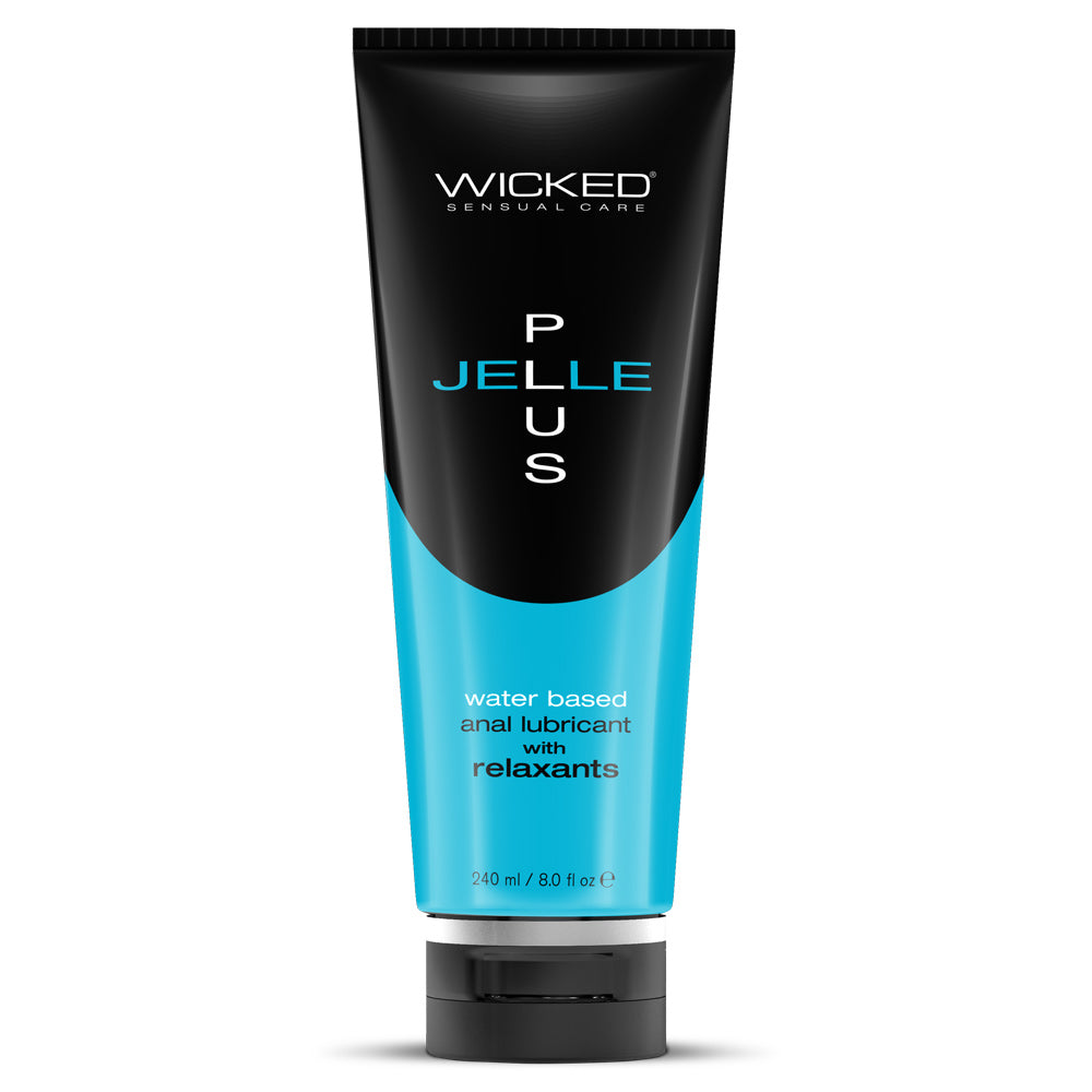 Wicked Jelle Plus Water-based Anal Relaxant Lubricant 240ml