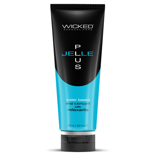 Wicked Jelle Plus Water-based Anal Relaxant Lubricant 240ml