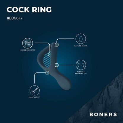 Boners Cock Ring & Perineum Stimulator