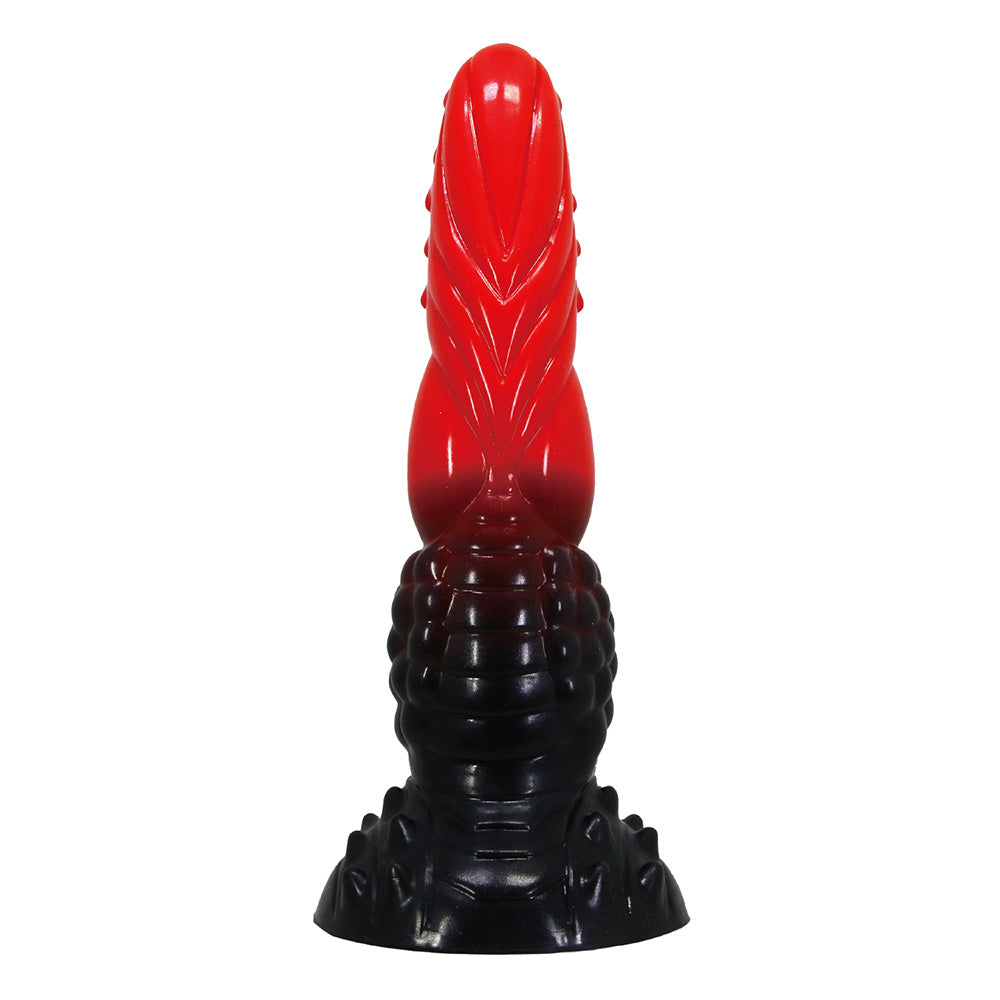 Power Monsters Fire Dragon Rippled Dildo