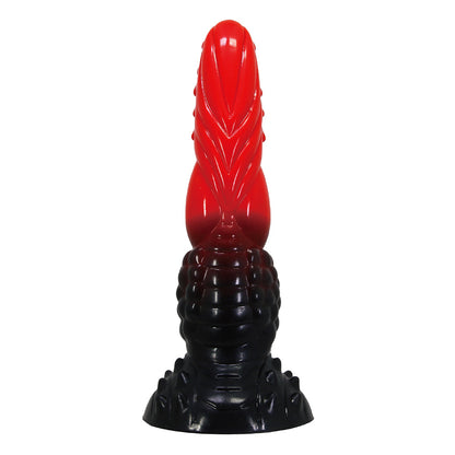 Power Monsters Fire Dragon Rippled Dildo