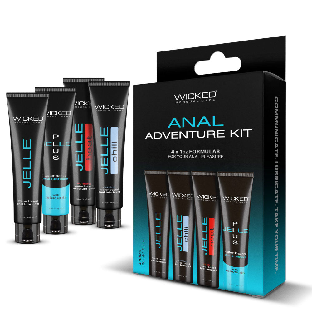 Wicked Anal Adventure Lubricant Kit