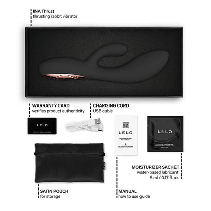 LELO Ina Thrust Rabbit Vibrator