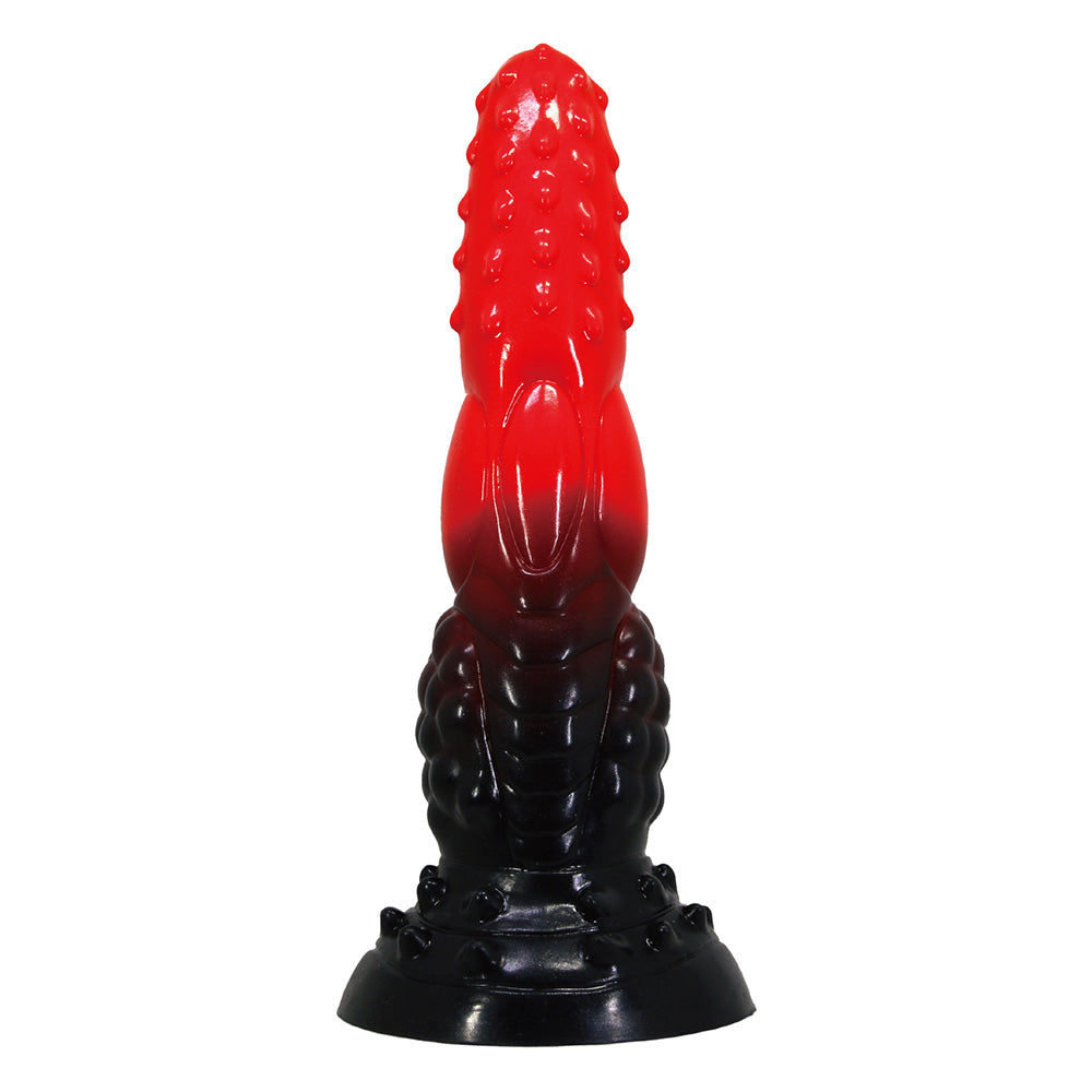 Power Monsters Fire Dragon Rippled Dildo
