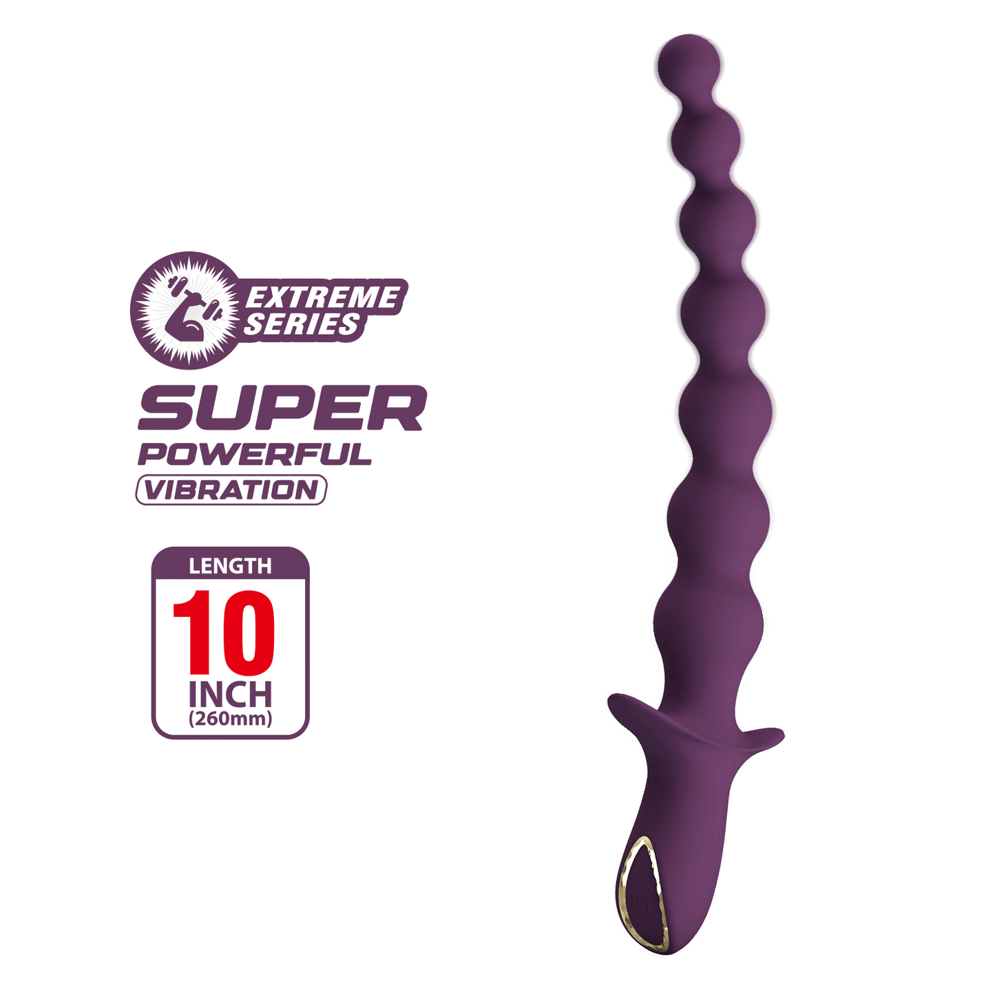 Pretty Love Rigdon Vibrating Anal Beads