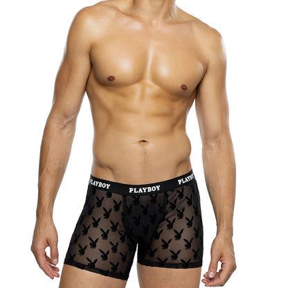 Playboy Burnout Bunny Boxer Briefs