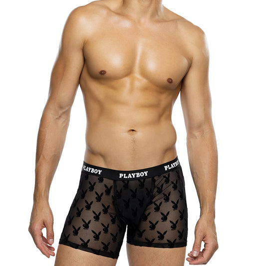 Playboy Burnout Bunny Boxer Briefs