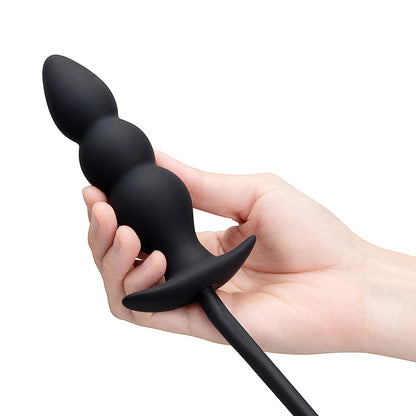 b-Vibe Inflatable Anal Plug With Hand Pump