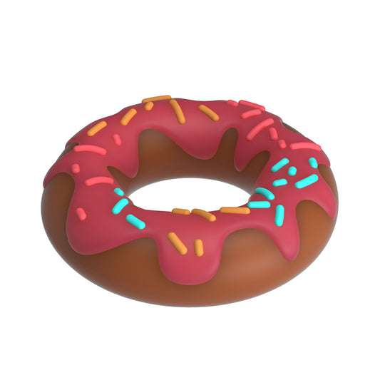 Pretty Love Berry Super Donut Cock Ring