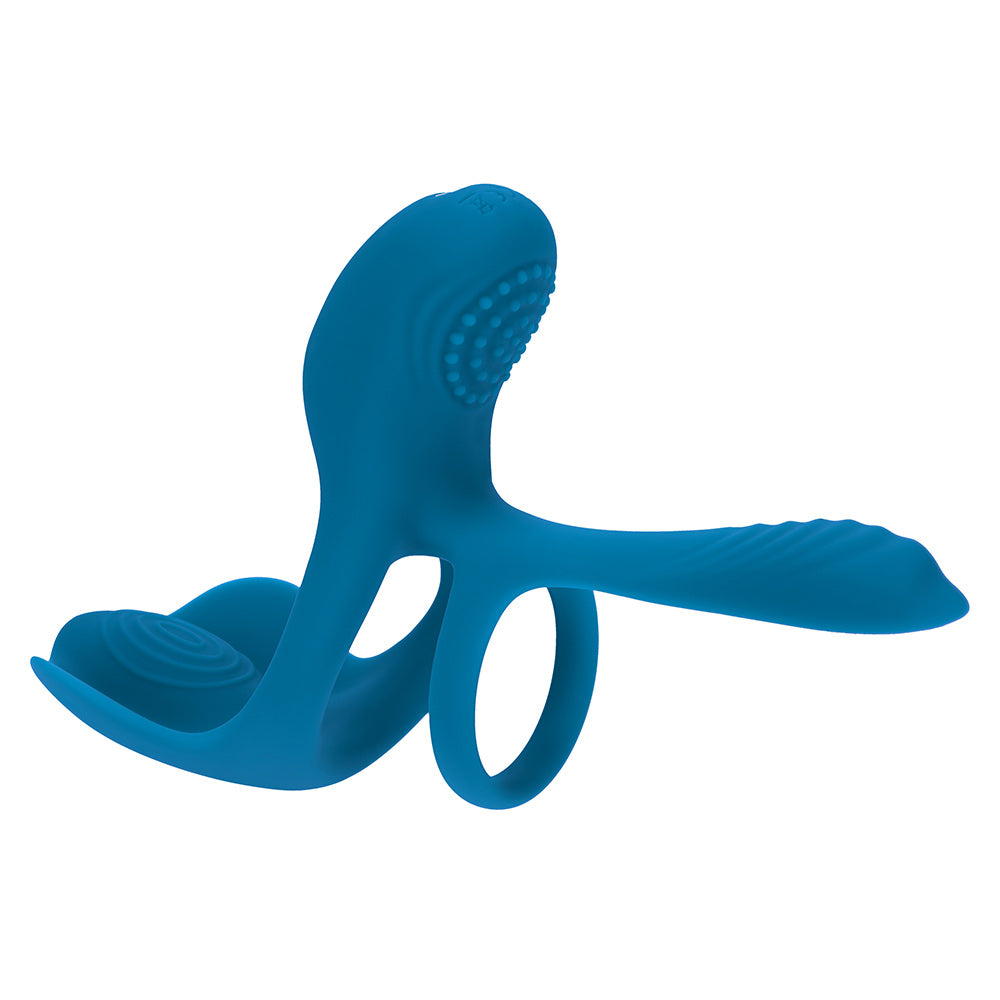 Shots LEVELZ Triple Motor Vibrating Silicone Cock Ring