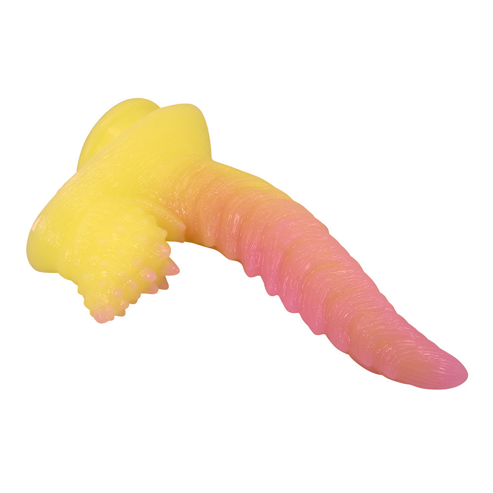 Power Monsters Flame Beast Rippled Dildo