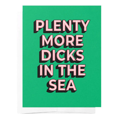 Bad on Paper Plenty More Dicks in the Sea Card