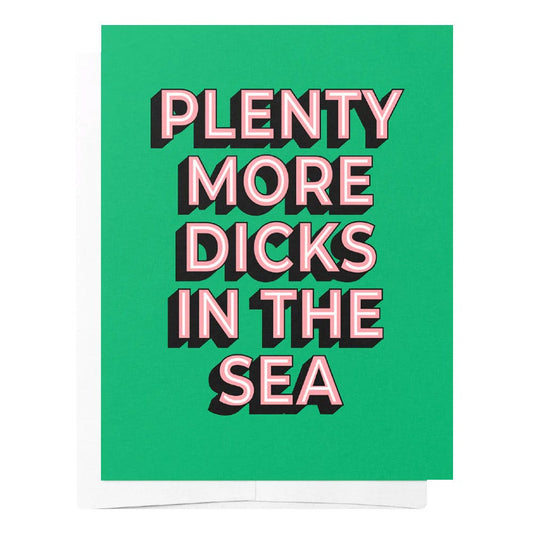 Bad on Paper Plenty More Dicks in the Sea Card