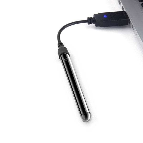 Le Wand Chrome Pendant Necklace Vibrator - Black