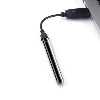 Le Wand Chrome Pendant Necklace Vibrator - Black