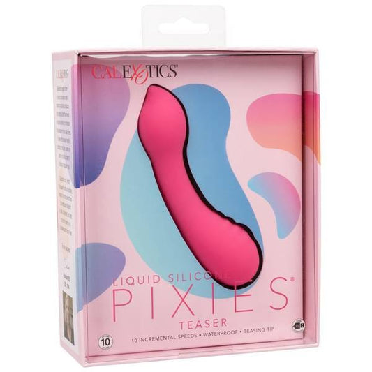 CalExotics Liquid Silicone Pixies Teaser Rechargeable Vibrator