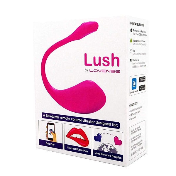 Lovense Lush 2 Remote Controlled Egg