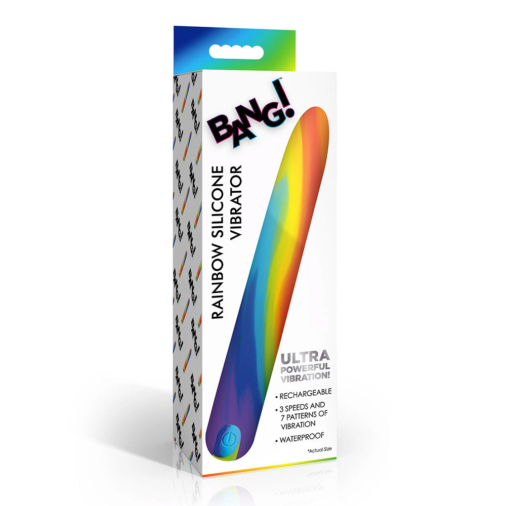 BANG! Rainbow Silicone Bullet Vibrator