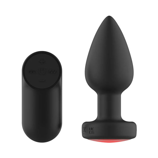 Passion Play Vibrating Butt Plug with LED base