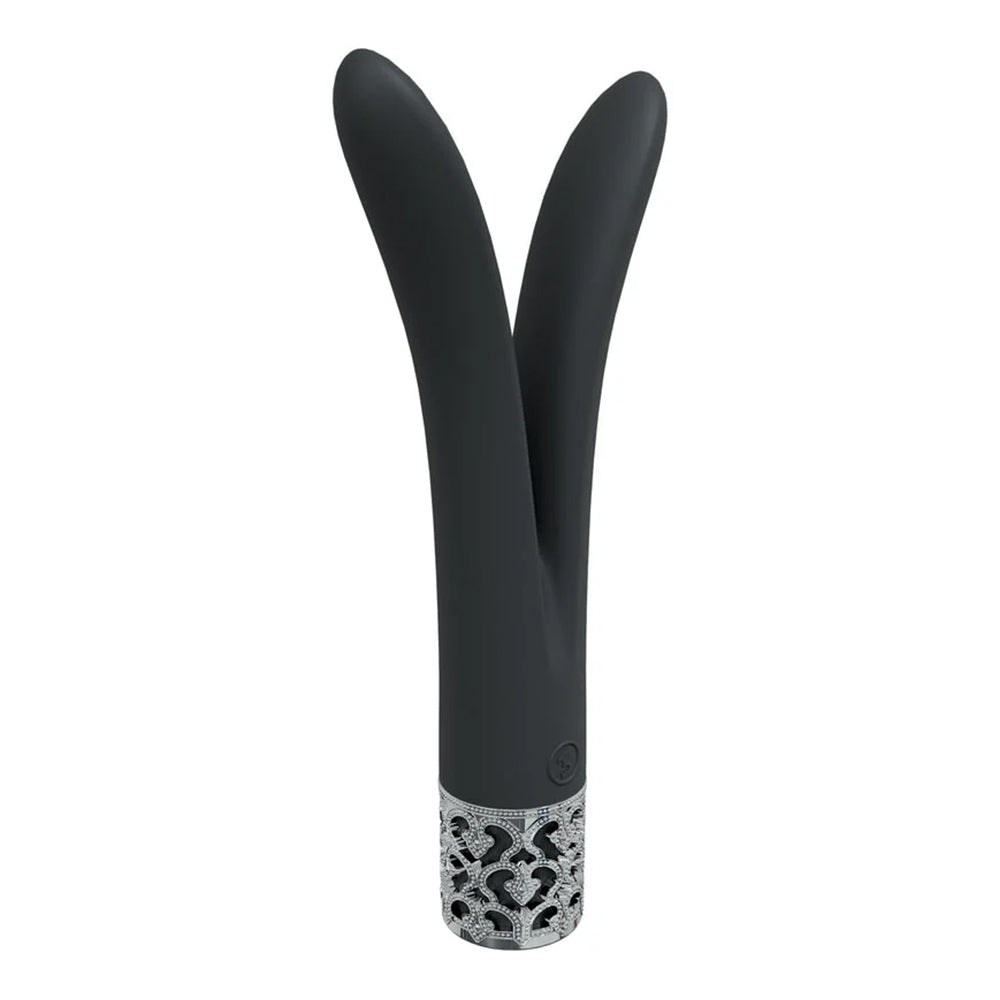 Shots Royal Gems Dueling Queens Rechargeable Vibrator