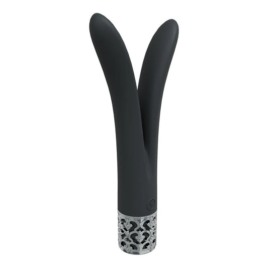 Shots Royal Gems Dueling Queens Rechargeable Vibrator