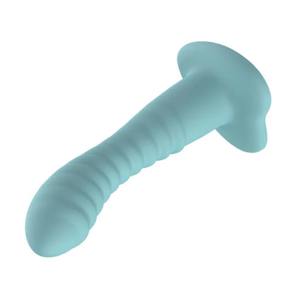 Passion Play Liquid Silicone Ridged Suction Cup Dildo