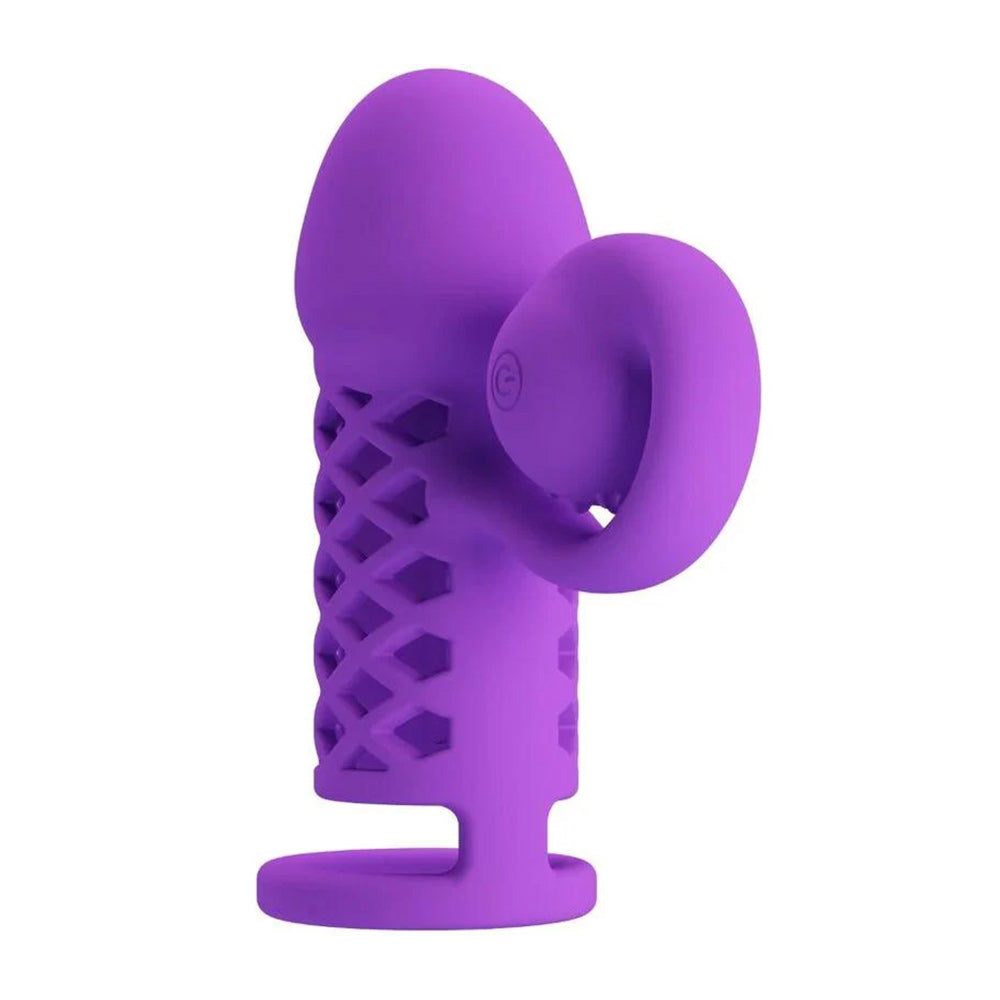 Pretty Love Romance Harden Penis Sleeve & Clit Simulator