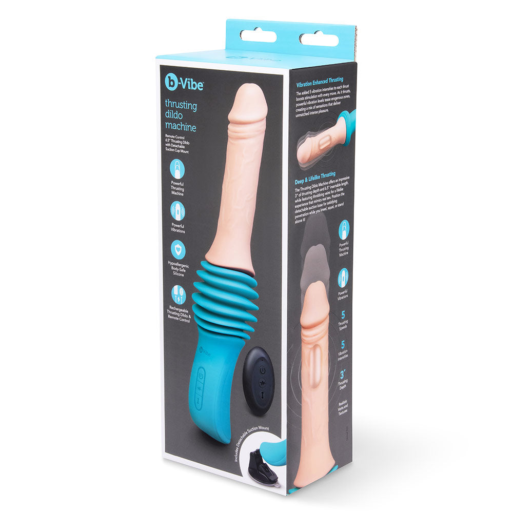 b-Vibe Realistic Thrusting Dildo Machine