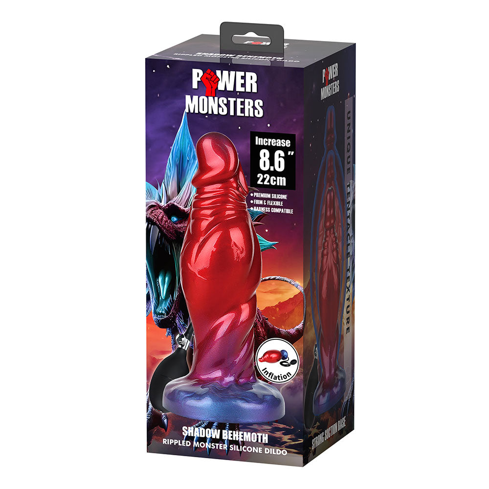 Power Monsters Shadow Behemoth Inflatable Dildo
